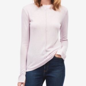 NEW Calvin Klein Super Soft Long Sleeve Sweater Like Top size L